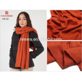 custom-made wholesale pure wool scarf SWR0016 thick warm shawl for winter